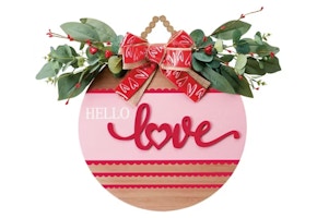 Kirkton House Valentine's Day Circle Sign