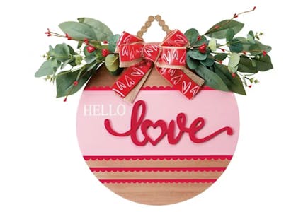 Kirkton House Valentine's Day Circle Sign