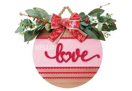Kirkton House Valentine's Day Circle Sign