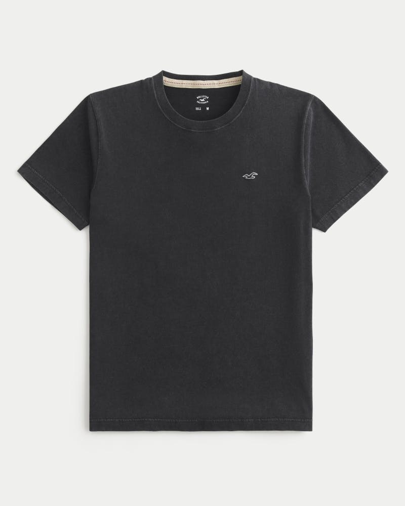 Hollister Cotton Icon Crew T-Shirt