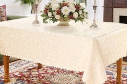 Rectangle Table Cloth, Waterproof B07Y4TDT51