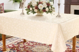 Rectangle Table Cloth, Waterproof B07Y4TDT51