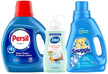 1 Snuggle + 1 Persil + 1 Dial Items