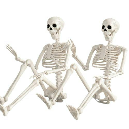 Halloween Skeleton Decorations 2-Pack