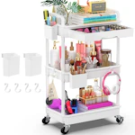 3-Tier Rolling Utility Cart