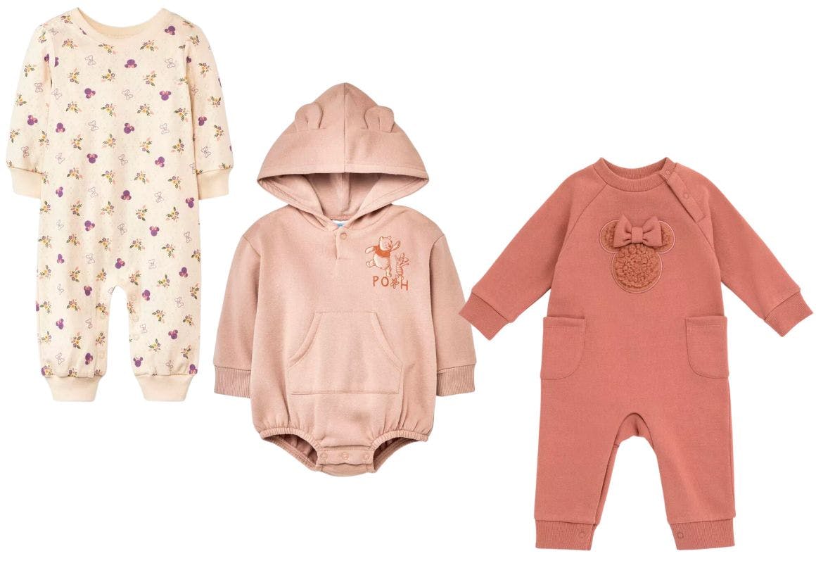3 Disney Baby Bodysuits