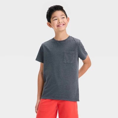 Cat & Jack Kids' Pocket T-Shirt