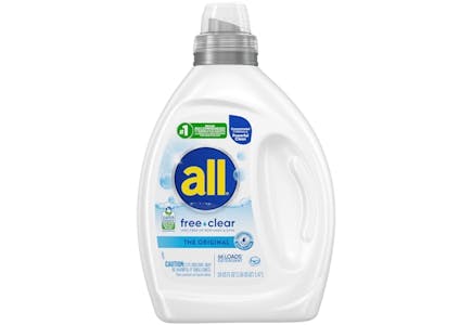 All Free Clear Laundry Detergent