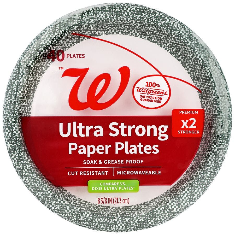 Walgreens Paper Plates