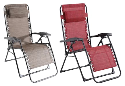 2 Sonoma Goods Anti-Gravity Chairs