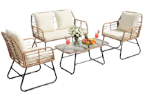 Wicker Patio Furniture Set