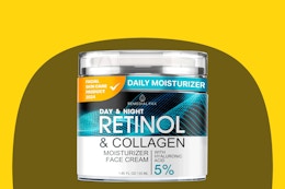 Retinol and Collagen Face Moisturizer, as Low as $12.64 on Amazon card image