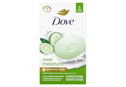 Dove Bar Soap 6-Pack