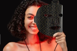 Red Light Therapy Face Mask, Now $30 on Amazon card image