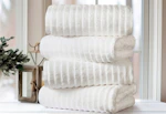 Bibb Home Cotton Bath Towel Set