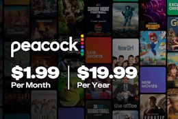 Peacock Black Friday: Get a Full 12 Months for Just $19.99 ($1.67 per Month) card image