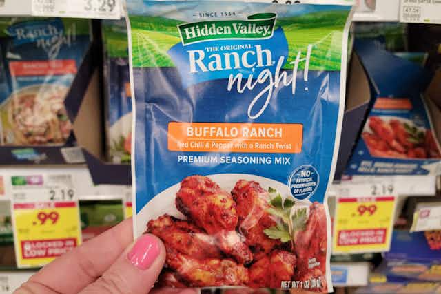 Hidden Valley Ranch Night Seasoning Packets, Only $0.99 at Kroger card image