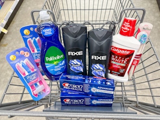 colgate crest axe schick palmolive walgreens haul
