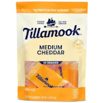 2 Tillamook Cheese Snack Portions Bags