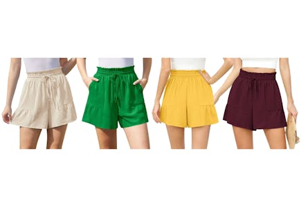 Women's Wide Leg Shorts
