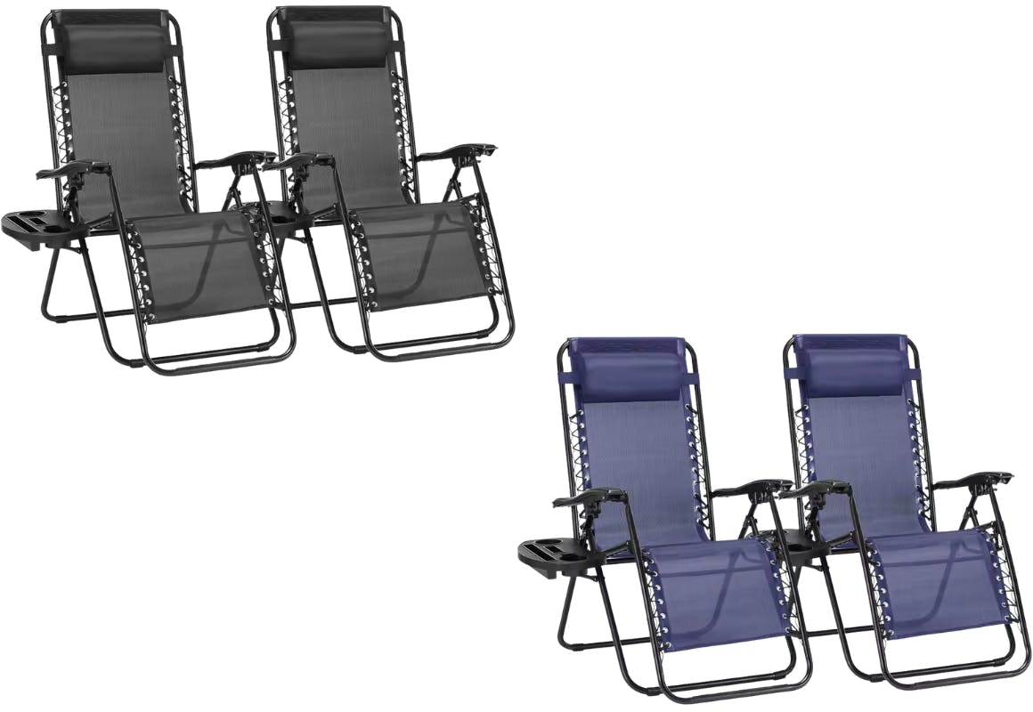 JHK Zero Gravity Chair Set