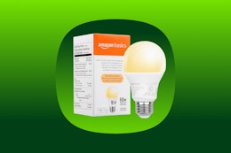 Amazon Basics Smart LED Light Bulb, Just $8.24 on Amazon card image