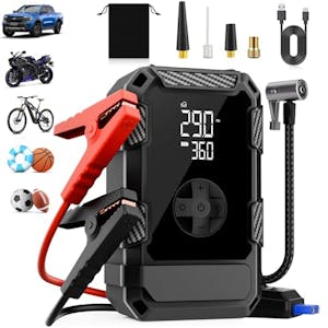 Jump Starter With Air Compressor