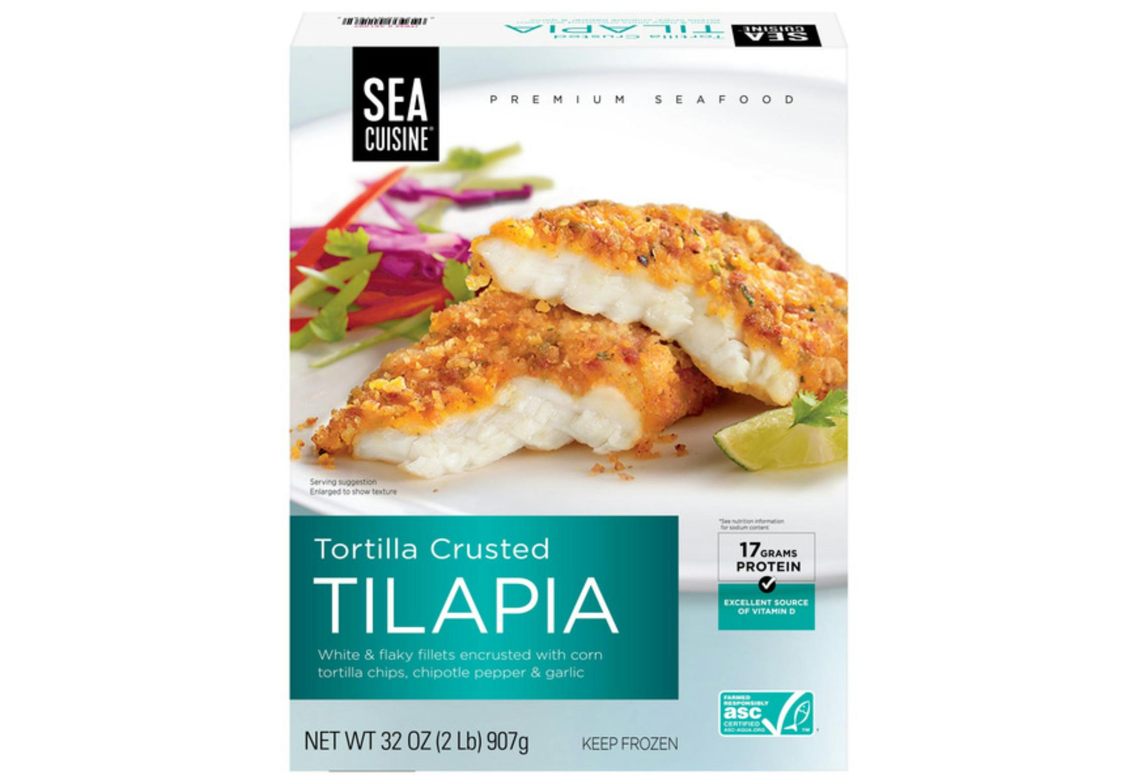 Sea Cuisine Tortilla Crusted Tilapia