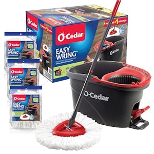 O-Cedar Easywring Spin Mop & Bucket