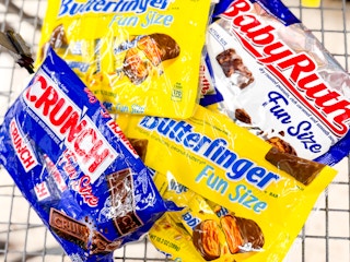 walgreens halloween candy fun size butterfinger, crunch, baby ruth