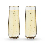 Stemless Champagne Flutes