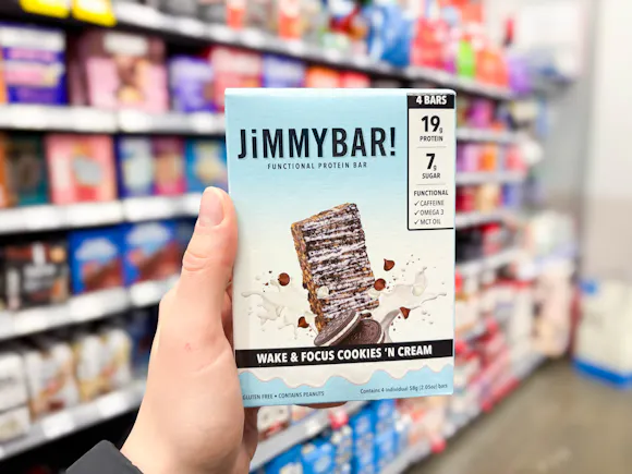 JimmyBar Protein Bars, Only $3.42 With Walmart Cash (Reg. $4.92)