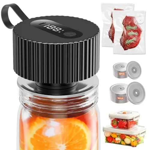 Electric Mason Jar Vacuum Sealer