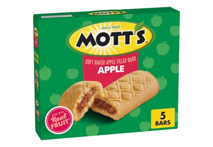 2 Mott's Soft Baked Bars Boxes