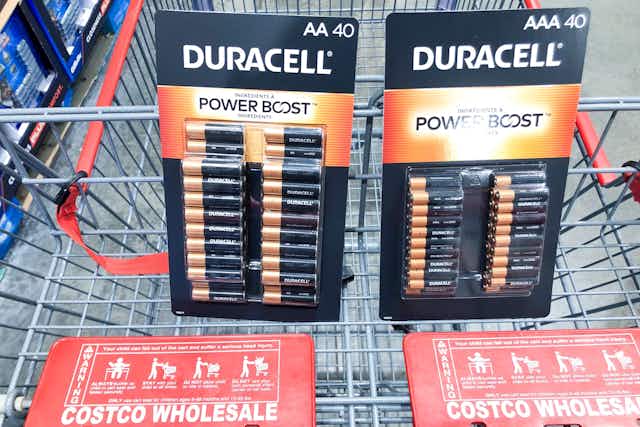 Duracell 40-Count Batteries, Only $17.99 at Costco (Reg. $20.99) card image