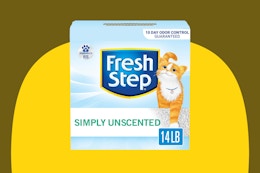 Fresh Step Simply Unscented Cat Litter, as Low as $6.29 on Amazon card image