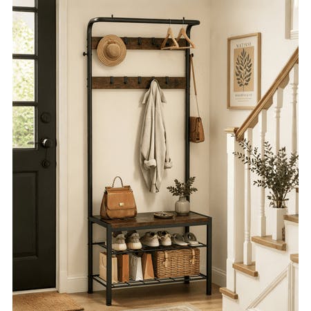 Coat Rack Hall Tree