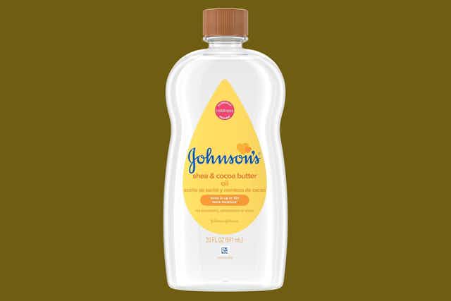 20-Ounce Bottle of Johnson's Baby Oil, as Low as $4.12 on Amazon  card image
