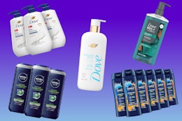 Amazon Body Wash Deals Will Save You Up to 55% (Dove, Suave, and More) card image