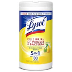 2 Lysol Disinfecting Wipes
