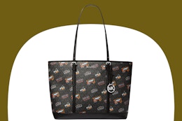 Save $389 on This Retro Michael Kors Tote — Marked Down to $109 card image
