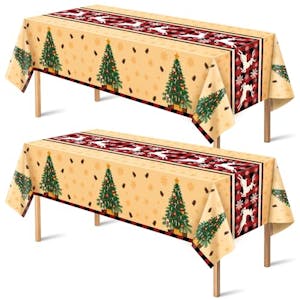 Christmas Tablecloth 2-Pack