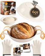 Enameled Cast-Iron Dutch Oven Set