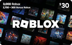 Roblox 3,000 Robux Gift Card