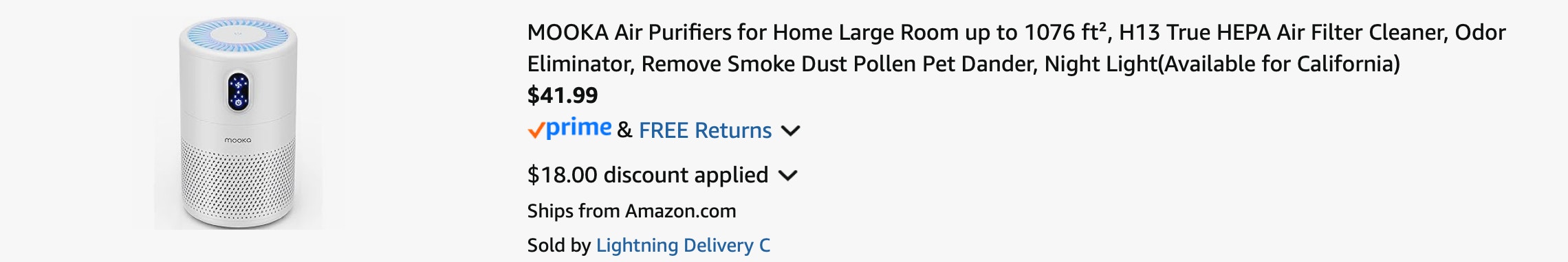 Amazon Air Purifier 2025