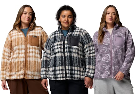 Columbia Women's Plus Sherpa Jacket