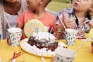 kids at a birthday party