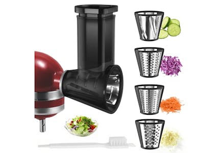 Slicer and Shredder Attachment Set