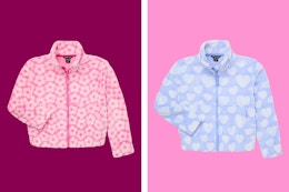 Kids' Plush Jacket Clearance, Only $12 at Walmart (Multiple Colors) card image