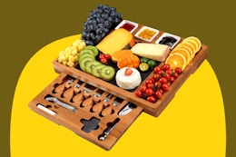 Charcuterie Board Set, Just $17.99 After Amazon Coupon card image